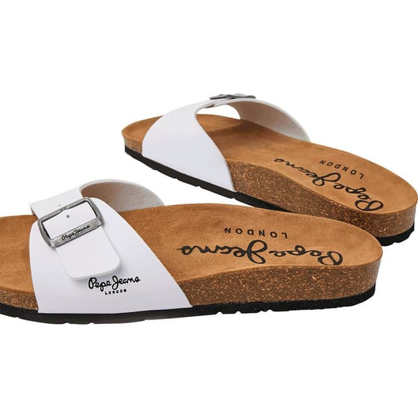 Pepe Jeans Sandaalit Bio Single Champion Valkoinen EU 42 Mies