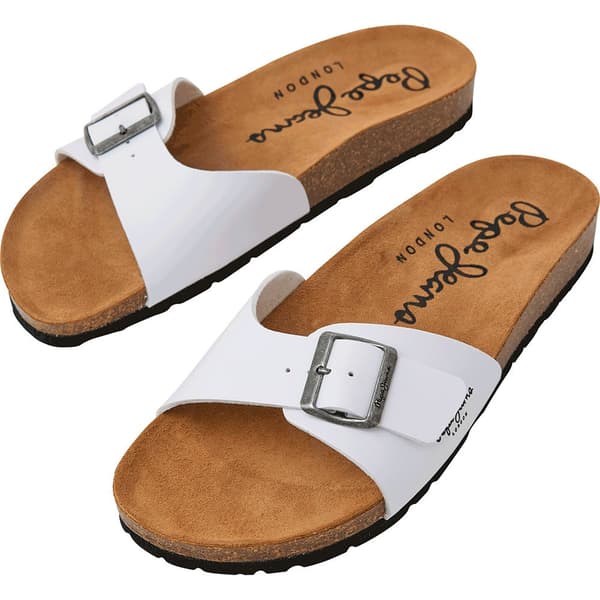 Pepe Jeans Sandaalit Bio Single Champion Valkoinen EU 42 Mies