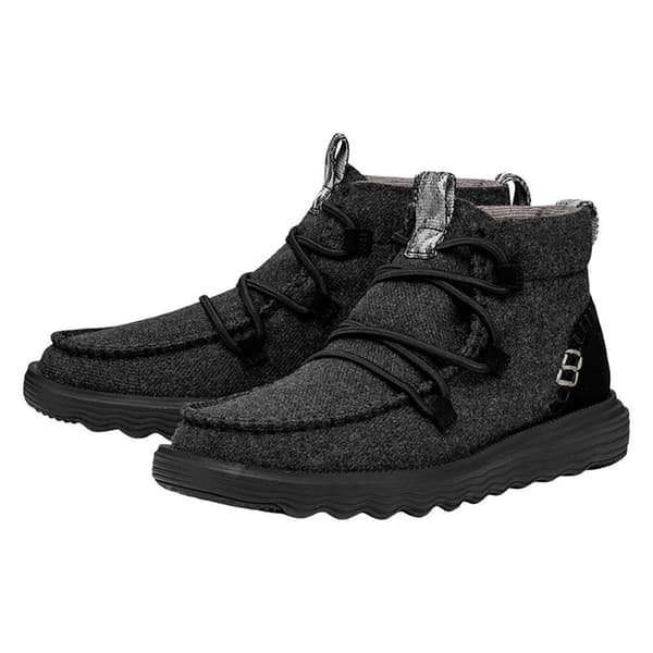 Hey Dude Skor Reyes Wool Svart EU 38 Kvinna