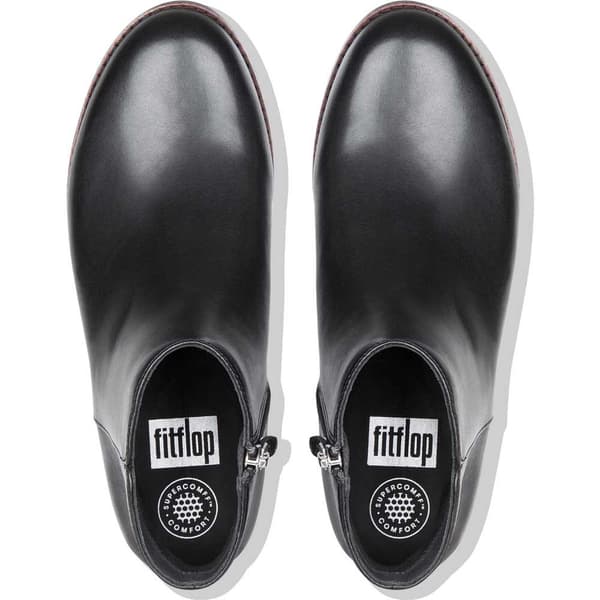 Fitflop Støvler Ziggy Zip Brun,Sort EU 36 Kvinde