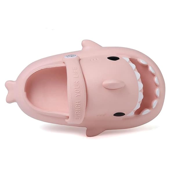 Hai-tossut paksulla ja pehmeällä pohjalla - Pinkki