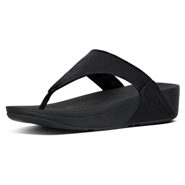 Fitflop Sandaalit Lulu Leather Toepost Musta EU 41 Nainen