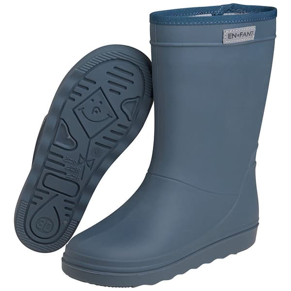 Enfant Gummistövlar Rain Boots Solid Blå EU 28