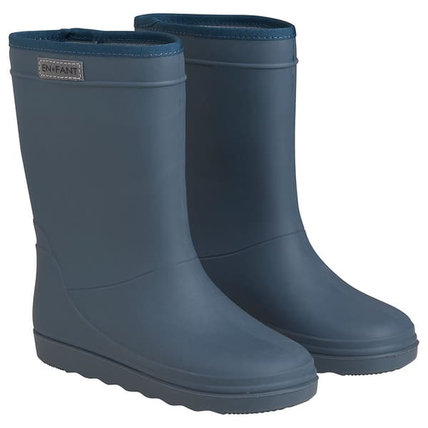 Enfant Gummistövlar Rain Boots Solid Blå EU 28