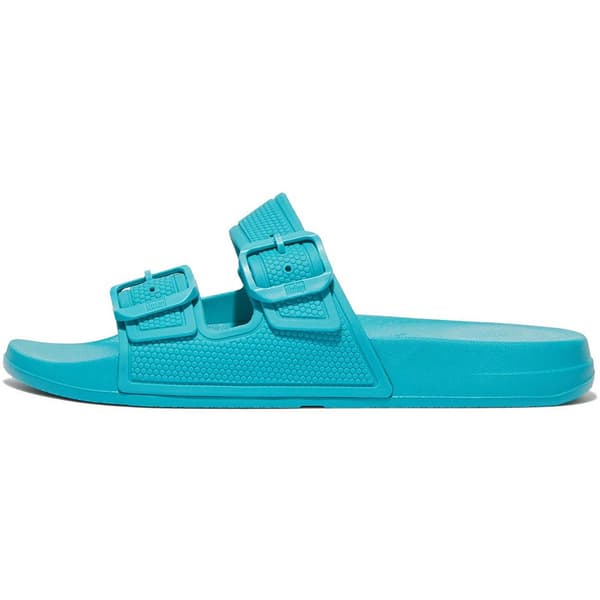 Fitflop Klipklapper Iqushion Two-bar Buckle Blå EU 38 Kvinde
