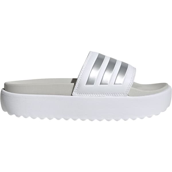 Adidas Klipklapper Adilette Platform Hvid EU 40 2/3 Kvinde