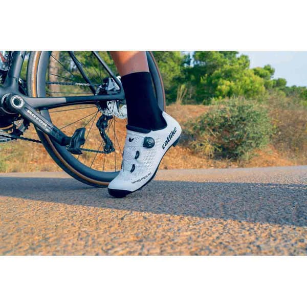 Catlike Road Shoes Whisper R1 Nylon Valkoinen EU 42 Mies