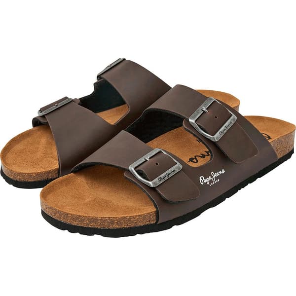 Pepe Jeans Sandaler Bio Double Kansas Brun EU 40 Man