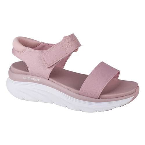 Skechers Sandaler Dlux Walkernew Block Rosa EU 41 Kvinna