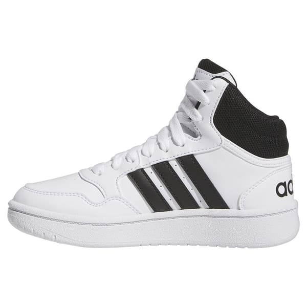 Adidas Utbildare Hoops 3.0 Mid Vit EU 36 Pojke