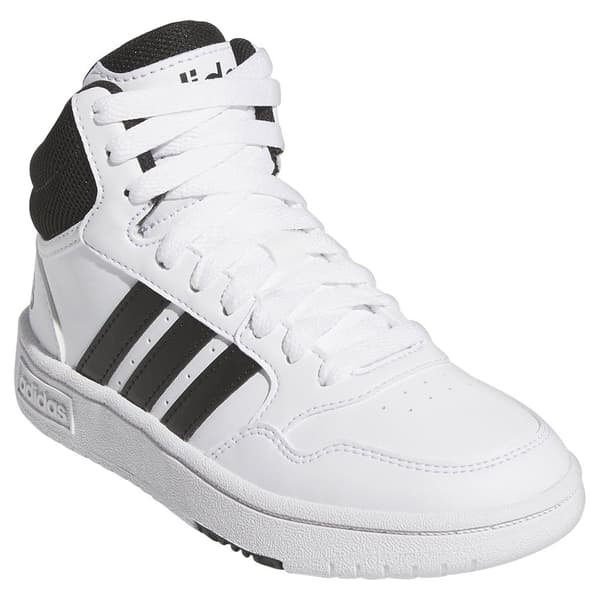 Adidas Utbildare Hoops 3.0 Mid Vit EU 36 Pojke
