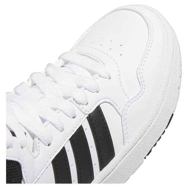 Adidas Utbildare Hoops 3.0 Mid Vit EU 36 Pojke