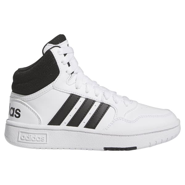 Adidas Utbildare Hoops 3.0 Mid Vit EU 36 Pojke