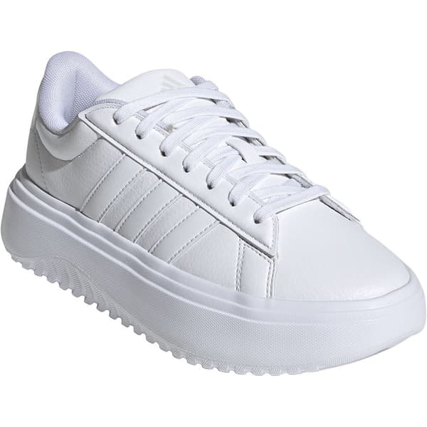 Adidas Valmentajat Grand Court Platform Valkoinen EU 40 2/3 Nainen