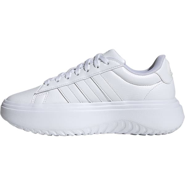 Adidas Valmentajat Grand Court Platform Valkoinen EU 40 2/3 Nainen