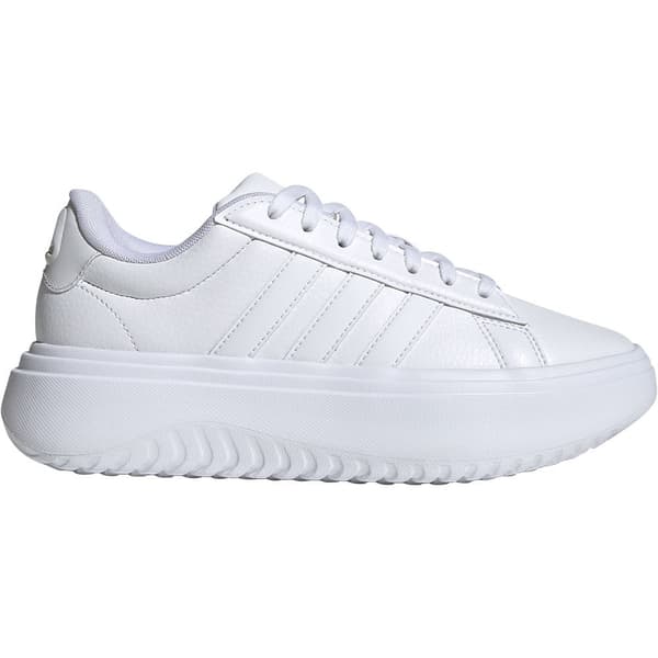 Adidas Valmentajat Grand Court Platform Valkoinen EU 40 2/3 Nainen