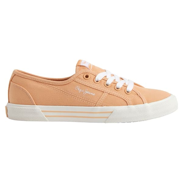 Pepe Jeans Låga Tränare Brady Basic Orange EU 38 Kvinna