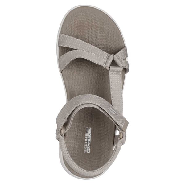 Skechers Sandal Go Walk Flex Guld EU 40 Kvinna