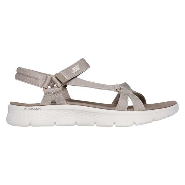 Skechers Sandal Go Walk Flex Guld EU 40 Kvinna