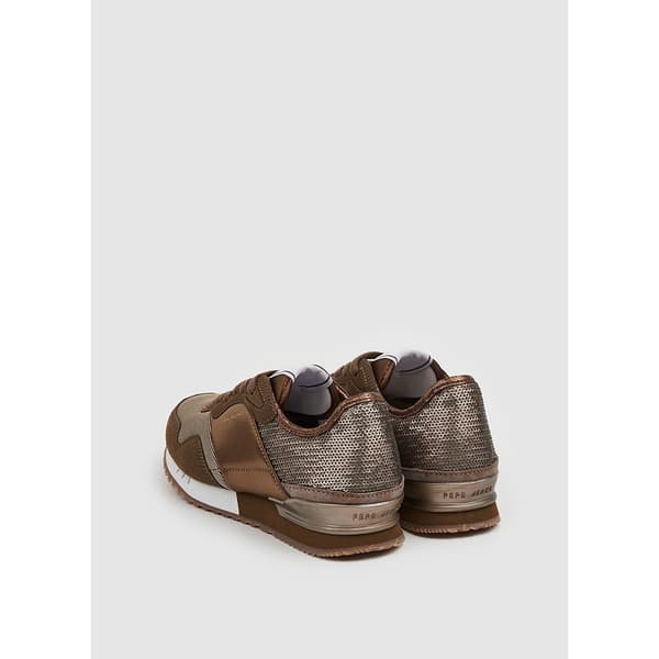 Pepe Jeans Valmentajat London Sequins Ruskea EU 36 Nainen