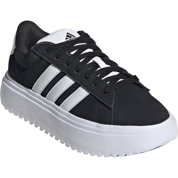 Adidas Valmentajat Grand Court Platform Suede Musta EU 39 1/3 Nainen