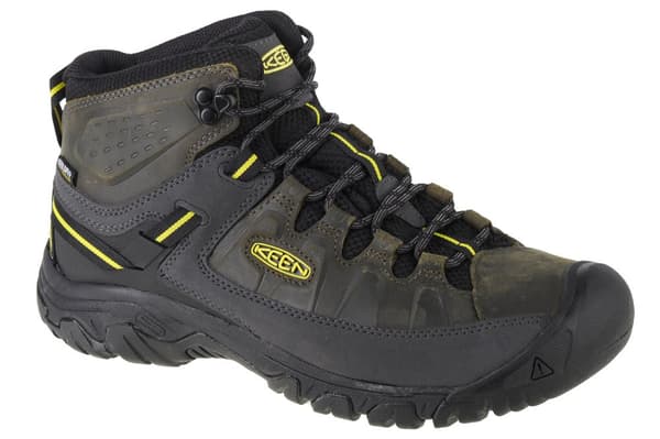 Keen Targhee III Mid WP 1026861, Man, Träningsskor, grön Green 46
