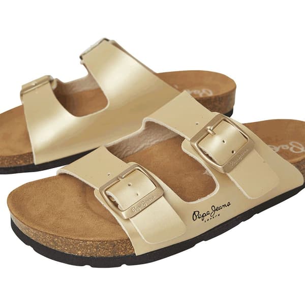 Pepe Jeans Sandaler Oban Claic Guld EU 39 Kvinna