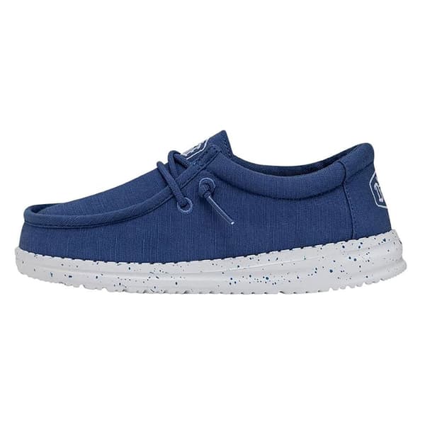 Hey Dude Ungdomsskor Wally Slub Canvas Blå EU 32 Pojke