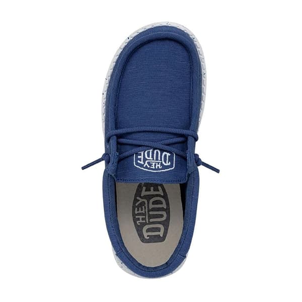 Hey Dude Ungdomsskor Wally Slub Canvas Blå EU 32 Pojke