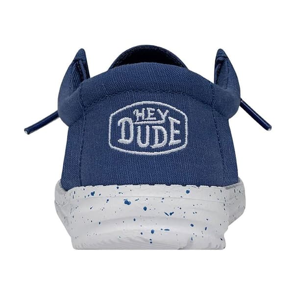 Hey Dude Ungdomsskor Wally Slub Canvas Blå EU 32 Pojke