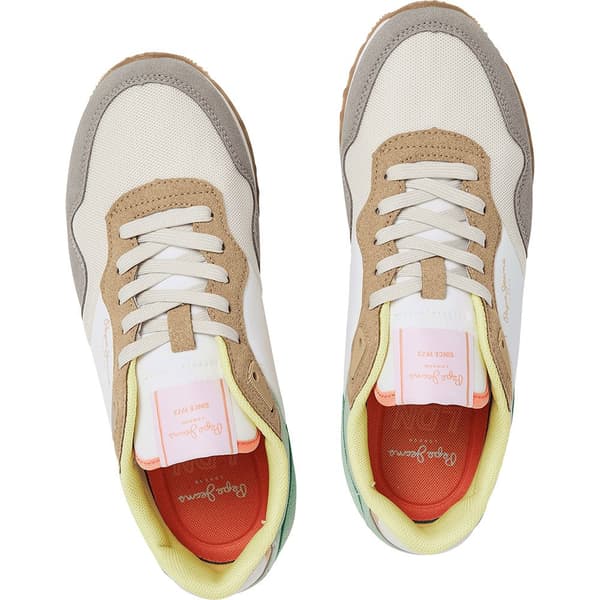 Pepe Jeans Valmentajat London Urban Beige,Harmaa EU 41 Nainen