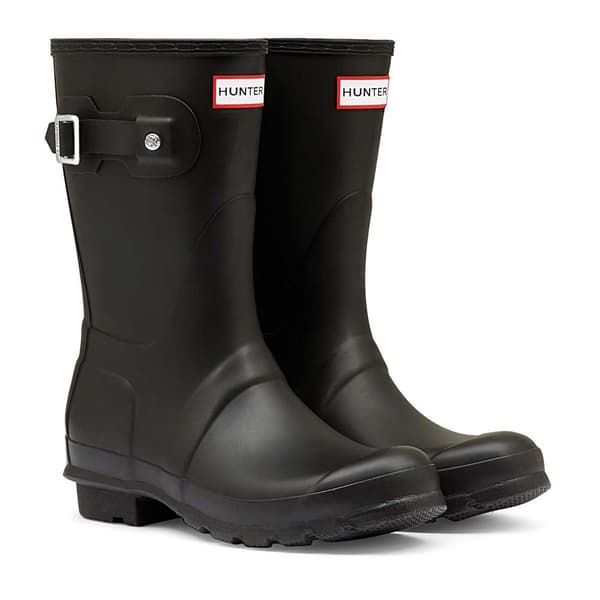 Hunter Stövlar Original Short Rain Svart EU 40-41 Kvinna