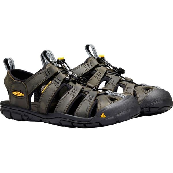 Keen Sandaler Clearwater Cnx Leather Sort EU 44 Mand