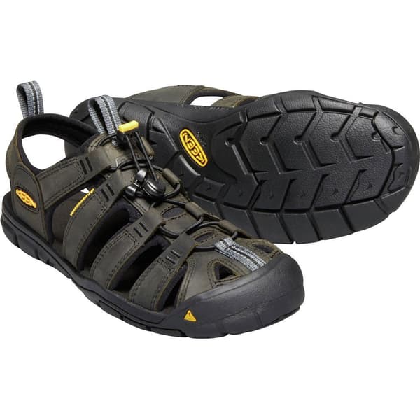 Keen Sandaler Clearwater Cnx Leather Sort EU 44 Mand