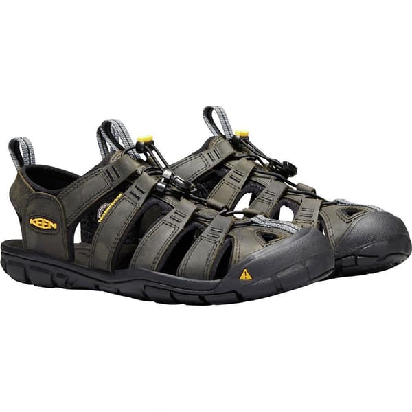 Keen Sandaler Clearwater Cnx Leather Sort EU 44 Mand