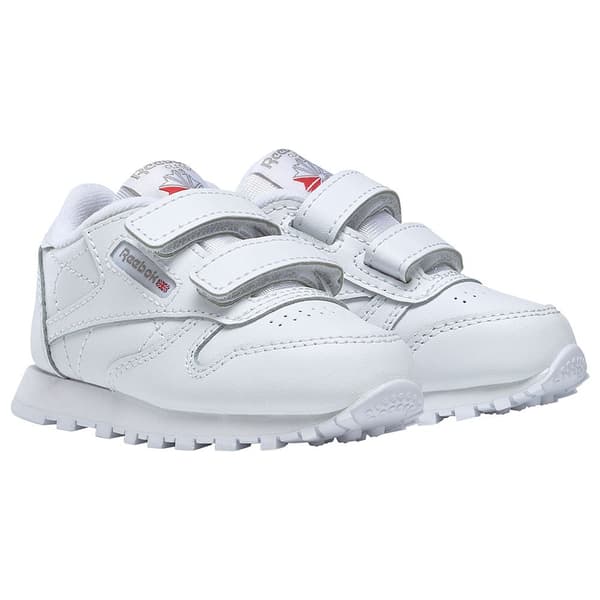 Reebok Classics Kardborreband För Spädbarn Leather 2v Vit EU 19 1/2
