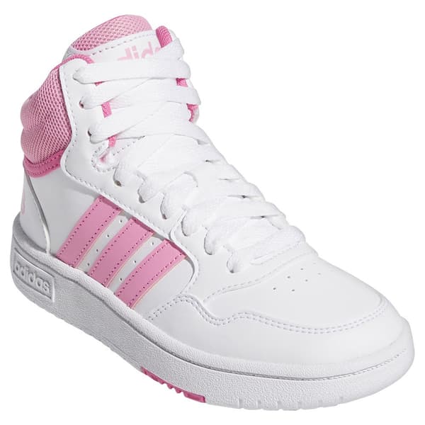 Adidas Valmentajat Hoops 3.0 Mid Pinkki EU 31 Poika