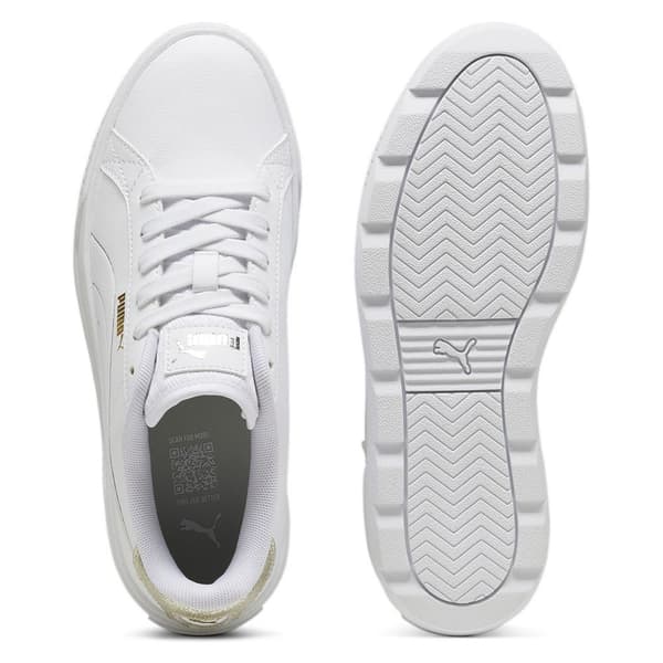 Puma Valmentajat Karmen Metallic Shine Valkoinen EU 40 Nainen
