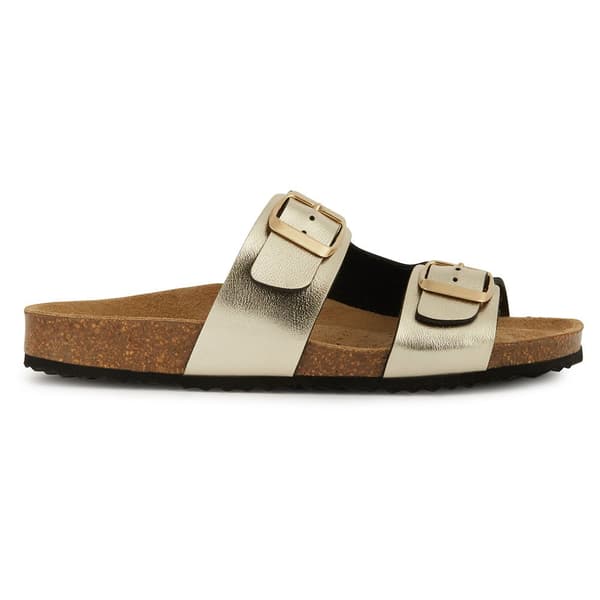Geox Sandaler Brionia Guld EU 38 Kvinna