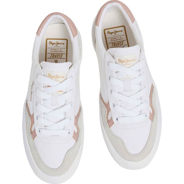 Pepe Jeans Utbildare Travis Brit Beige EU 37 Kvinna