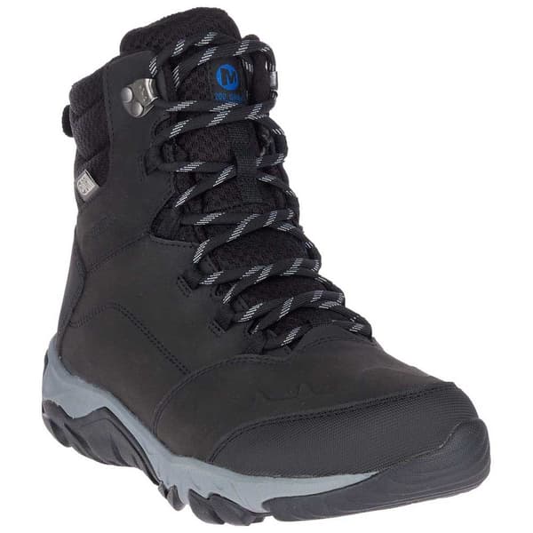 Merrell Wp Vandringskängor I Läder Vego Thermo Mid Svart EU 42 Man