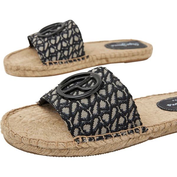 Pepe Jeans Sandaler Siva Jacquard Svart EU 38 Kvinna