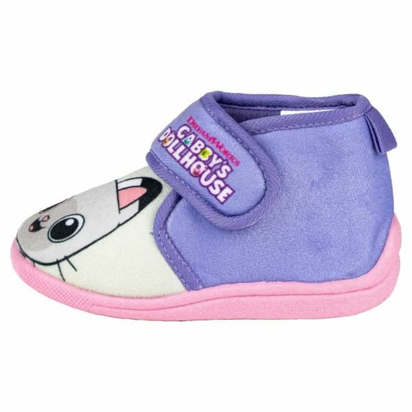 soft and cute House Slippers Gabby's dollhouse Lilac