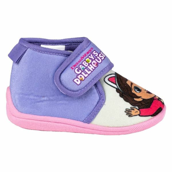 soft and cute House Slippers Gabby's dollhouse Lilac