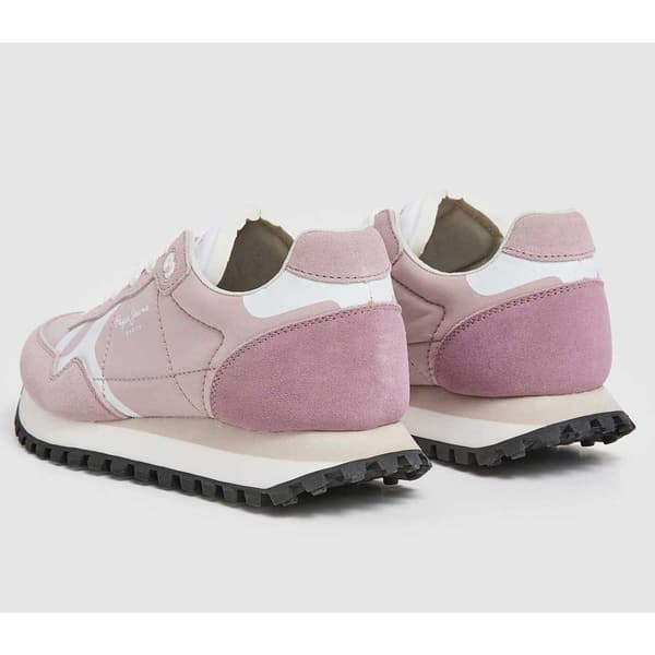 Pepe Jeans Valmentajat Brit-on Print Pinkki EU 38 Nainen