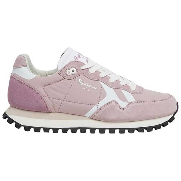 Pepe Jeans Valmentajat Brit-on Print Pinkki EU 38 Nainen