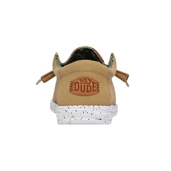 Hey Dude Sko Wally Washed Canvas Brun EU 41 Mand