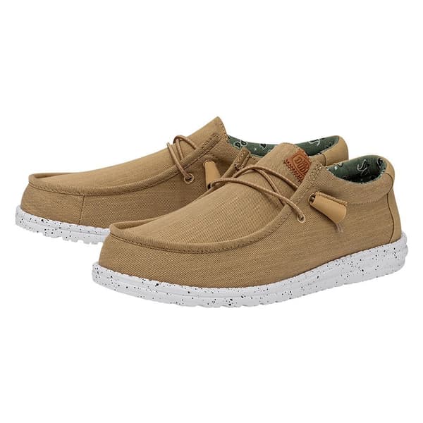 Hey Dude Sko Wally Washed Canvas Brun EU 41 Mand