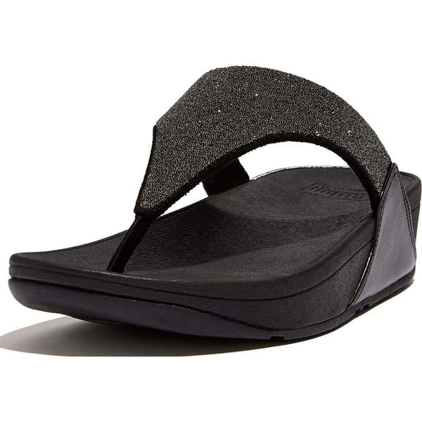 Fitflop Sandaler Lulu Opul Toe-post Svart EU 40 Kvinna