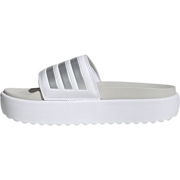 Adidas Slides Adilette Platform Vit EU 42 Kvinna